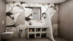 Terracotta Sunset Suites - Baño