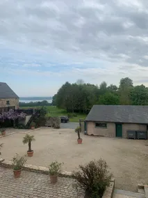 Hôtel Manoir de Rigourdaine Plouër-sur-Rance - Vue de la chambre