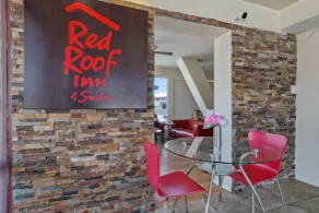 Red Roof Inn Needles - Lounge i lobbyen