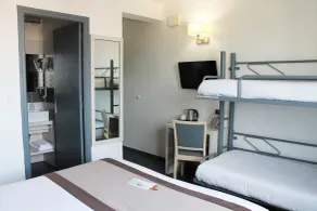 Le Regina Hôtel et restaurant Canet-plage - Værelse