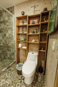 Departamento Moderno Vista a la Ciudad - Bathroom