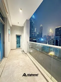 Alphatel Hostel-Dubai World Trade Centre - View from room