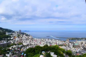 KAMENOI HOTEL Atami - Ausblick vom Zimmer