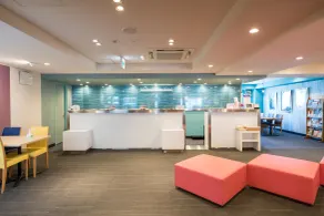 Matsue Urban Hotel CubicRoom - Rezeption