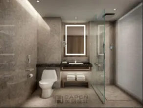 Shanghai Pudong Theme Park Wassim Hotel - Bathroom