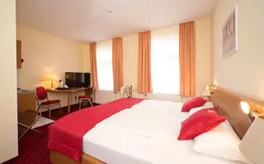 City-Hotel Am Wasserturm Halle - Chambre