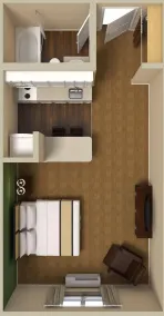Extended Stay America Select Suites - Chicago - Downers Grove - Zimmer