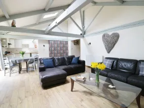Bewerley Hall farm - Living area