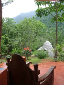 Chiang Dao Roundhouses - Vue de la chambre