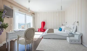 LUJOSA VILLA PISCINA 25 METROS SUIT 60m2 SPA SAUNA - Chambre
