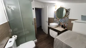 Apartment in Villa a Stone's Throw From the sea Up - Badeværelse