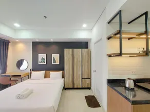 Relaxing Studio At Podomoro City Deli Medan Apartment - Værelse