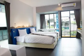 iSanook Bangkok - Vue de la chambre