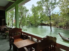 Mhontong Homestay - Ausblick vom Zimmer
