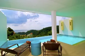 Grand Bleu Ocean View Pool Suite - Utsikt fra rommet