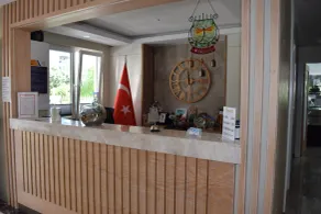 Güden-Pearl Apart Hotel , Große Apartments mit Küche , Privater Strand , Ausgezeichnetes Frühstück - Rezeption