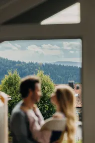 BERGlässig Hotel Bodenmais  - Vue de la chambre