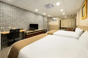 大溪老城四季行館桃園市民宿058號 - Chambre