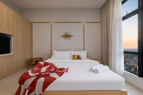 Space Residency 2 Bed 2 Bath by Kinetic Retreats - Værelse