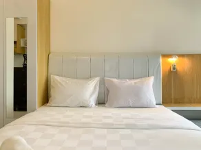 Restful And Cozy Studio Tokyo Riverside Pik 2 Apartment - Chambre