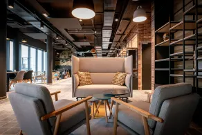 ibis budget Valenciennes Petite-Forêt - Siddeområde i lobbyen