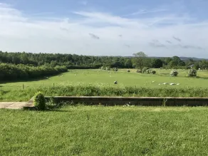 Marehay Hall Farm - Vistas desde la habitación