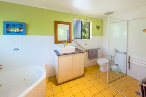 Safety Beach Bungalows - Badezimmer