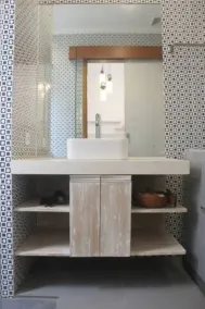 Green Studio Apartment Seminyak - Salle de bain