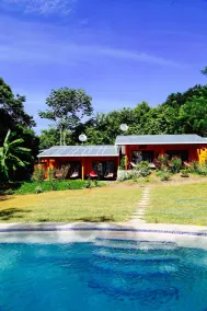 Jungle Lodge at Wild Sun Rescue Center - Piscina