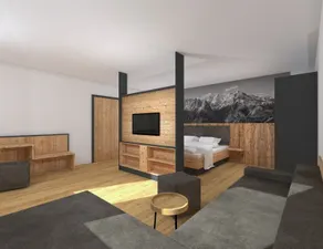 Eibinghof BED & BREAKFAST & SWIM Frühstück Pension - Værelse