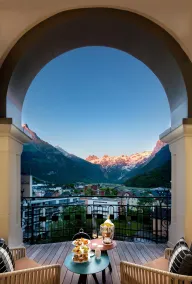 Kempinski Palace Engelberg - Vue de la chambre