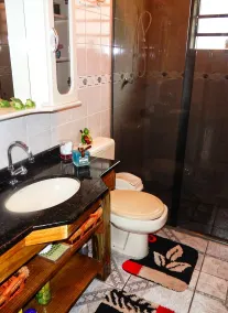 Chale Bosque da Serra - Lindo Chalé - Bagno