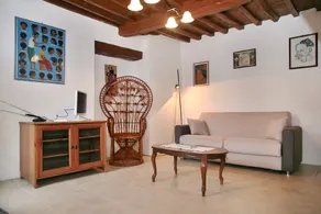 Holiday House Carpe Diem Colognora Di Pescaglia White Apartment - Wohnbereich