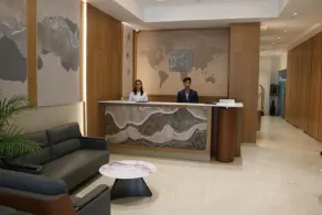 Get Inn - Hotel, VIP Road, Vesu - Hall
