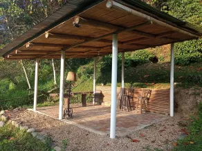 Eco-Cabañas Altozano Nimaima - Restaurante
