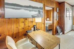 Waterfront Cottage w/ Dock & Views in Six Lakes! - Interior