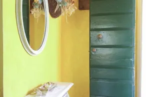 Familienorientiertes charmantes Apartment mit Terrasse und Grill | Hunde erlaubt - Eingangsbereich
