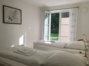 Meraviglioso appartamento totalmente attrezzato con giardino | Accanto alla spiaggia | Ammette animali domestici - Camera