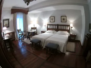 Parador de Santiago - Hostal Reis Catolicos - Vue de la chambre