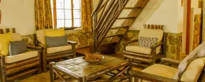 LittleBush Private Lodge - Ausblick vom Zimmer