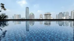 Comfort and Warm Studio at Ciputra World 2 Apartment By Travelio - Pool