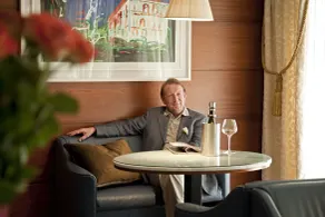 Hotel Europa - Coin salon dans le hall