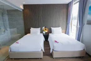 Grand Ocean Luxury Boutique - Infinity Rooftop Pool - Quarto