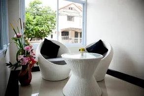 The Room - Lobby sitting area