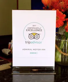 Admiral Motor Inn - Reception