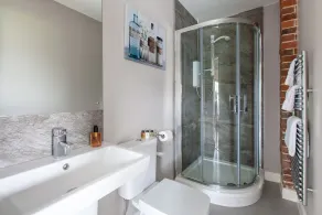 The Caledon Guest House - Baño