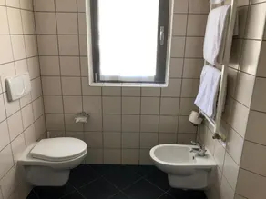 Alba Village Hotel Double Room - Bagno