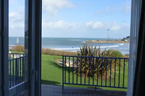 Les Terrasses de la plage de Trestel - Ausblick vom Zimmer