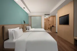 JingLai Hotel Shanghai Meichuan Road Pedestrian Street Hypermarket Branch - Room