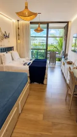 Jardim Privativo -4' Praia- Petfriendly - Rom